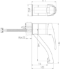 Изображение Кухонный смеситель 145 mm BORA Standart