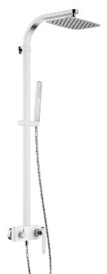 Picture of Shower system Vento Tivoli, white/chrome (SELL OUT)