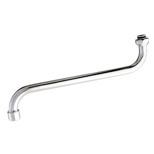 Picture of Baththtub mixer brass spout Vento round, S type 35 cm with Neoperl aerator