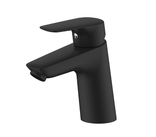 Picture of Washbasin mixer Vento Prato black