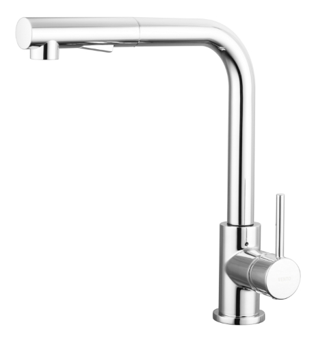 Picture of Kitchen faucet Vento Monza hroms ar izvēlkanu dušu