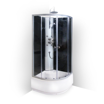 Picture of Shower cabin GOTLAND VIVA 90*90*195cm , massage, high tray