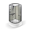 Picture of Shower cabin  GOTLAND SVEA 80*80*195 cm, High tray, without room-top