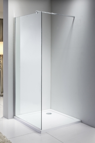 Picture of Shower wall Vento Napoli 100*195 glass 6mm Easy Clean
