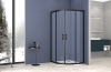 Picture of Shower enclosure Tivoli 800*800*1850 clear easy clean, black profile