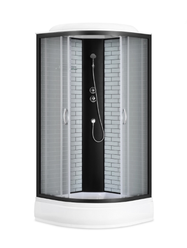 Picture of Shower cabin GOTLAND LOFT 80x80x215cm, low tray