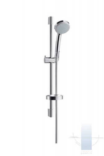 Picture of Croma 100 Shower set Vario with shower bar 65 cm and soap dish