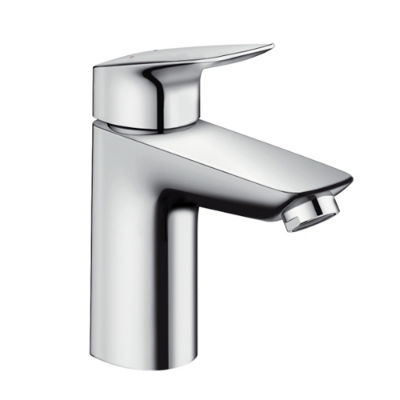 Picture of Logis Single lever basin mixer 100 with pop-up waste set