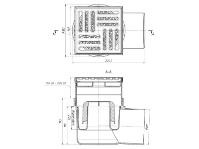 Picture of Trape 110 V metal grille