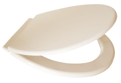 Picture of WC seat cover 'Brzozka' beige, polypropylene