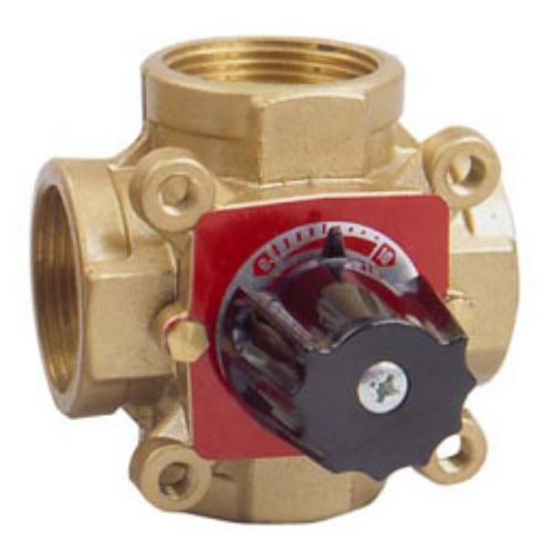 Picture of Brass 4-way valve D20