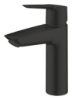 Picture of Basin mixer Start M, push-open pop-up waste, matt black