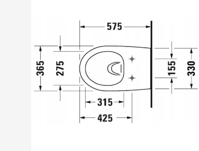 Изображение Подвесной унитаз Architec Rimless с крышкой SC, черный