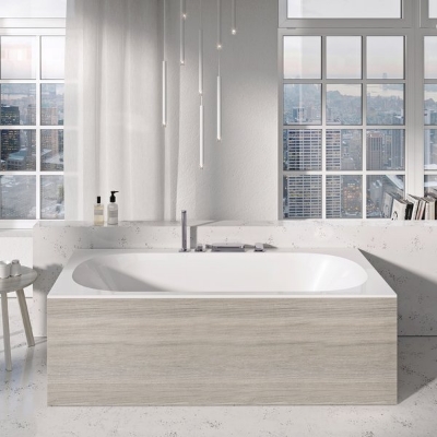 Picture of Bathtub CITY SLIM 180x80 cm, white