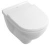 Picture of WC O.Novo Rimless, wall mount, 360x560 mm, with seat cover QR/SC, white