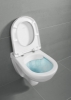 Picture of WC O.Novo Rimless, wall mount, 360x560 mm, with seat cover QR/SC, white