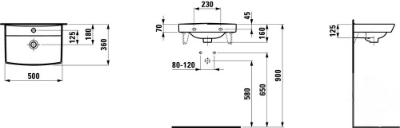 Picture of Sink Pro Nordic 50x36