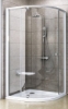 Picture of Shower enclosure PIVOT PSKK3-90, r-500, white/glass Transparent