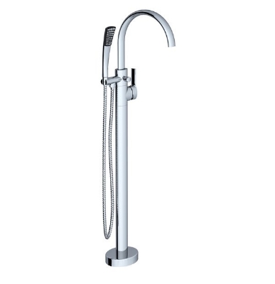 Picture of FM 080.00CR Floor bath standing tap, with set, chrom