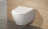 Attēls Tualetes pods Villeroy&Boch Subway 2.0 Rimless, 370x560 mm, stiprināms pie sienas, ar Soft Close/Quick Release Slimseat vāku, balts