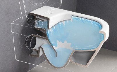 Attēls Tualetes pods Villeroy&Boch Subway 2.0 Rimless, 370x560 mm, stiprināms pie sienas, ar Soft Close/Quick Release Slimseat vāku, balts