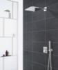 Изображение Встраиваемый душевой комплект с термостатом SmartControl Perfect Rainshower 310 Cube, 3 режима, хром