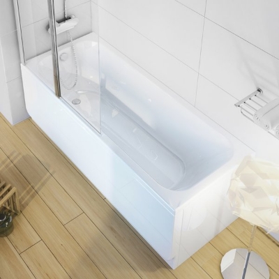 Picture of Bathtub CHROME 150x70 snowwhite