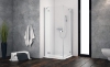 Picture of Shower enclosure Essenza New KDD, 100x100, h-2000, chrome profile, transparent glass