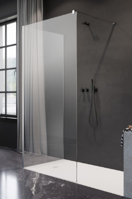 Picture of Shower enclosure Modo New IV 80x80, h-2000mm, chrome profile, transparent glass