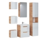 Picture of Bathroom cabinet Aruba White 824, 50 cm (for washbasin 710005)