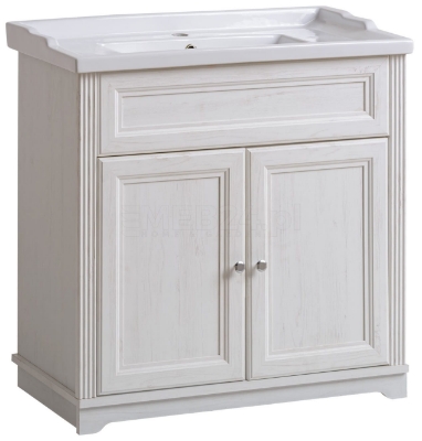 Picture of Bathroom cabinet Palace White 821, 80 cm (for washbasin 710021)