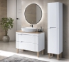 Picture of Bathroom cabinet Fiji White 80cm (for washbasin 710039 or countertop 710052)