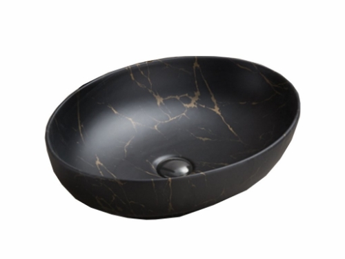 Picture of Countertop washbasin Mona 520 mm, matt black