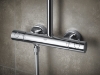 Picture of Shower system with Tempesta 250 thermostat, chrome