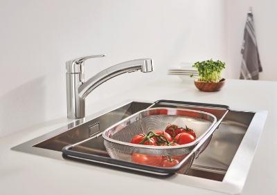 Picture of Kitchen mixer Eurosmart, pull-out, chrome