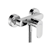 Picture of Rebris S shower mixer,  wall mounted, chrome