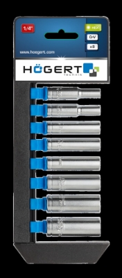 Picture of 1/4" Deep socket set 50mm, 8 pcs