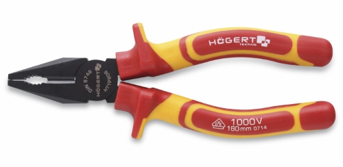 Picture of Insulated combination pliers 180 mm, 1000 V, VDE