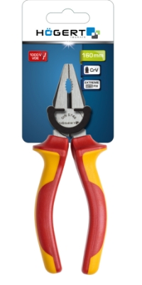 Picture of Insulated combination pliers 180 mm, 1000 V, VDE