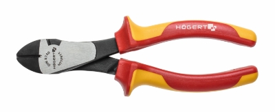 Picture of Insulated diagonal side cutters 180 mm, 1000 V, VDE