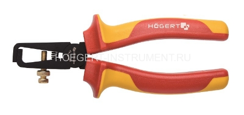 Picture of Insulated wire stripper pliers 160 mm, VDE, 1000 V