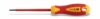 Picture of Insulated screwdriver SL2,5 x 75 mm, 1000 V, S2 steel