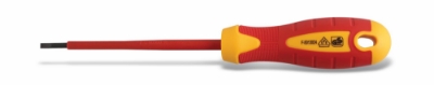 Picture of Insulated screwdriver SL2,5 x 75 mm, 1000 V, S2 steel