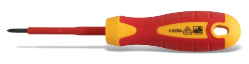 Picture of Insulated screwdriver PH2 x 100 mm, 1000 V, S2 steel