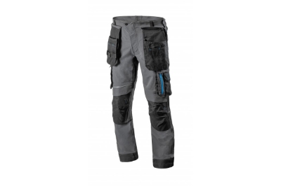 Picture of TAUBER safety pants 4-way stretch dark grey 2XL (56)