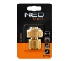 Attēls Connectors 3/4", BRASS ar STOP funkciju