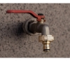 Picture of Tap connector 1/2"- 3/4", brass