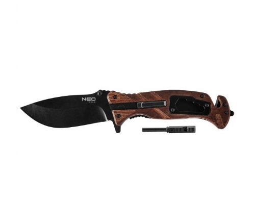 Picture of Survival folding knife 22 cm, 6 in 1