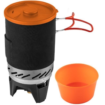 Picture of Camping cooker, burner and pot