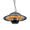 Picture of Infrared heater 1500W, ceiling mounted, IP44, remote control